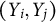 left parenthesis upper Y Subscript i Baseline comma upper Y Subscript j Baseline right parenthesis