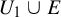 upper U 1 union upper E