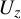 upper U Subscript z