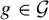 g element of script upper G