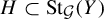 upper H subset of upper S t Subscript script upper G Baseline left parenthesis upper Y right parenthesis