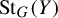 upper S t Subscript upper G Baseline left parenthesis upper Y right parenthesis