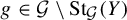 g element of script upper G minus upper S t Subscript script upper G Baseline left parenthesis upper Y right parenthesis