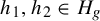 h 1 comma h 2 element of upper H Subscript g Baseline