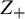 upper Z Subscript plus