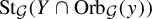upper S t Subscript script upper G Baseline left parenthesis upper Y intersection upper O r b Subscript script upper G Baseline left parenthesis y right parenthesis right parenthesis