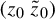left parenthesis z 0 z overtilde Subscript 0 Baseline right parenthesis