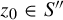 z 0 element of upper S quotation mark
