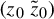 left parenthesis z 0 z overtilde Subscript 0 Baseline right parenthesis