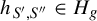 h Subscript upper S prime comma upper S quotation mark Baseline element of upper H Subscript g
