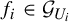 f Subscript i Baseline element of script upper G Subscript upper U Sub Subscript i