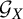 script upper G Subscript upper X
