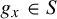 g Subscript x Baseline element of upper S