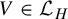 upper V element of script upper L Subscript upper H