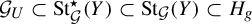 script upper G Subscript upper U Baseline subset of upper S t Subscript script upper G Superscript star Baseline left parenthesis upper Y right parenthesis subset of upper S t Subscript script upper G Baseline left parenthesis upper Y right parenthesis subset of upper H Subscript g