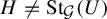 upper H not equals upper S t Subscript script upper G Baseline left parenthesis upper U right parenthesis