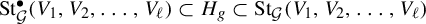 upper S t Subscript script upper G Superscript bullet Baseline left parenthesis upper V 1 comma upper V 2 comma ellipsis comma upper V Subscript script l Baseline right parenthesis subset of upper H Subscript g Baseline subset of upper S t Subscript script upper G Baseline left parenthesis upper V 1 comma upper V 2 comma ellipsis comma upper V Subscript script l Baseline right parenthesis