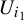upper U Subscript i 1