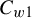 upper C Subscript w Baseline 1
