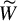 upper W overtilde