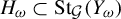 upper H Subscript omega Baseline subset of upper S t Subscript script upper G Baseline left parenthesis upper Y Subscript omega Baseline right parenthesis