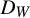 upper D Subscript upper W