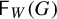 sans serif upper F Subscript upper W Baseline left parenthesis upper G right parenthesis