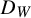 upper D Subscript upper W