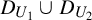 upper D Subscript upper U 1 Baseline union upper D Subscript upper U 2