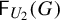 sans serif upper F Subscript upper U 2 Baseline left parenthesis upper G right parenthesis