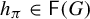 h Subscript pi Baseline element of sans serif upper F left parenthesis upper G right parenthesis