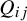 upper Q Subscript i j