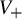 upper V Subscript plus
