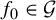 f 0 element of script upper G