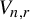 upper V Subscript n comma r