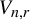 upper V Subscript n comma r