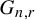 upper G Subscript n comma r