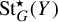 upper S t Subscript upper G Superscript star Baseline left parenthesis upper Y right parenthesis
