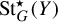 upper S t Subscript upper G Superscript star Baseline left parenthesis upper Y right parenthesis