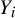 upper Y Subscript i