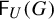 sans serif upper F Subscript upper U Baseline left parenthesis upper G right parenthesis