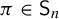 pi element of sans serif upper S Subscript n