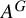 upper A Superscript upper G