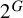 2 Superscript upper G