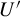 upper U prime