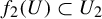 f 2 left parenthesis upper U right parenthesis subset of upper U 2