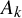upper A Subscript k