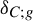 delta Subscript upper C semicolon g