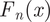 upper F Subscript n Baseline left parenthesis x right parenthesis