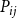 upper P Subscript i j